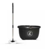 Mega Spin Mop black Gray