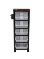 Multi-Tier Organizer black 5 Tiers - Image 2
