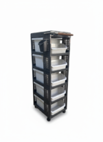 Multi-Tier Organizer Gray 5 Tier