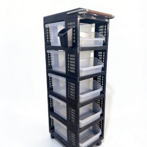 Multi-Tier Organizer black 5 Tiers