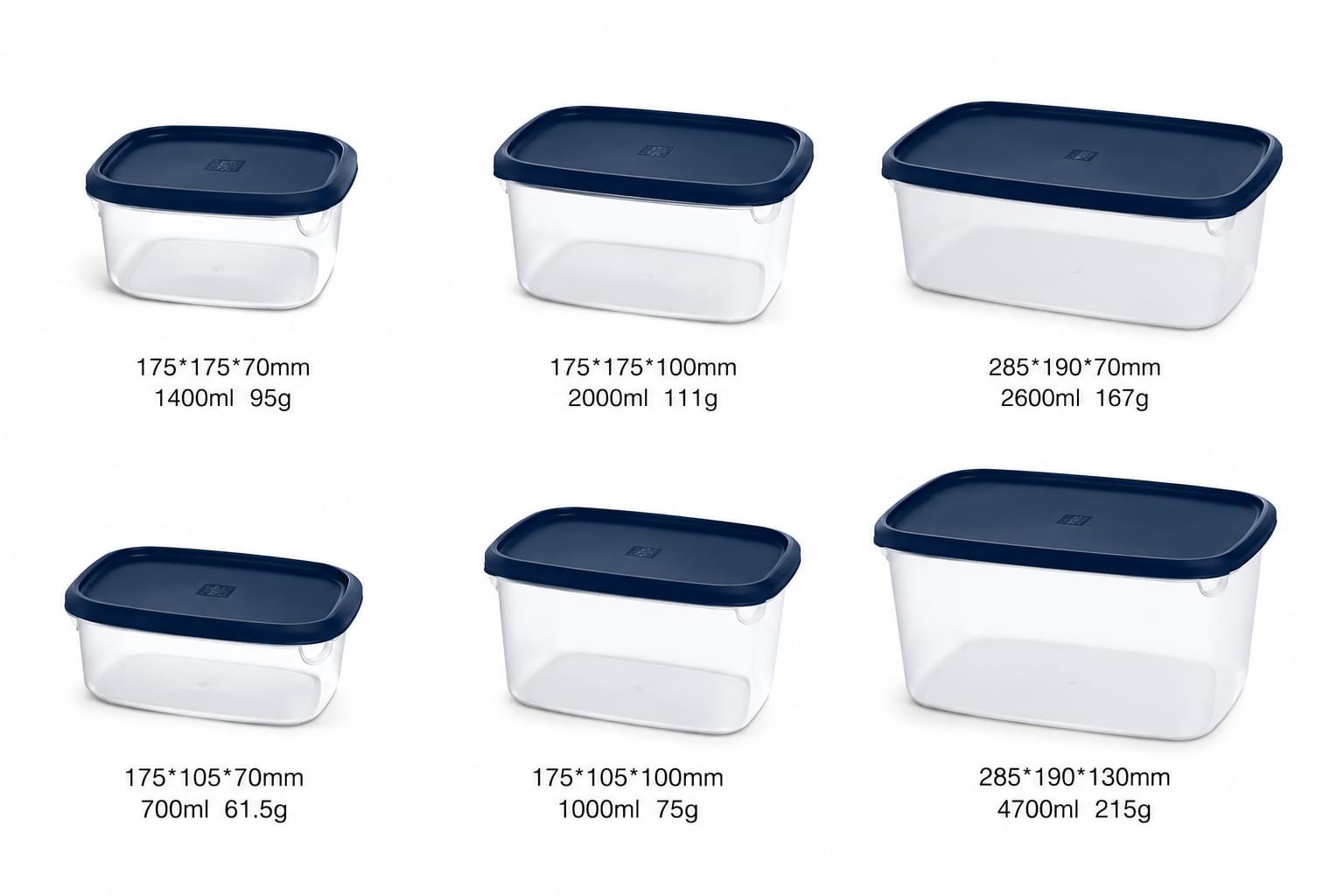 WhatsApp Image 2026-05-09 at 2.16.09 PM ZEKAR FreshNest™ 6PCS Refrigerator Storage Set - Image 1